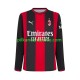 AC Milan Koszulka Męska Domowy 2026-2027 Długie Rękawy