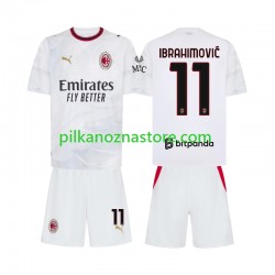 AC Milan dla Dzieci Ibrahimović 11 Koszulka Wyjazdowy 2026-2027 Krótkie Rękawy