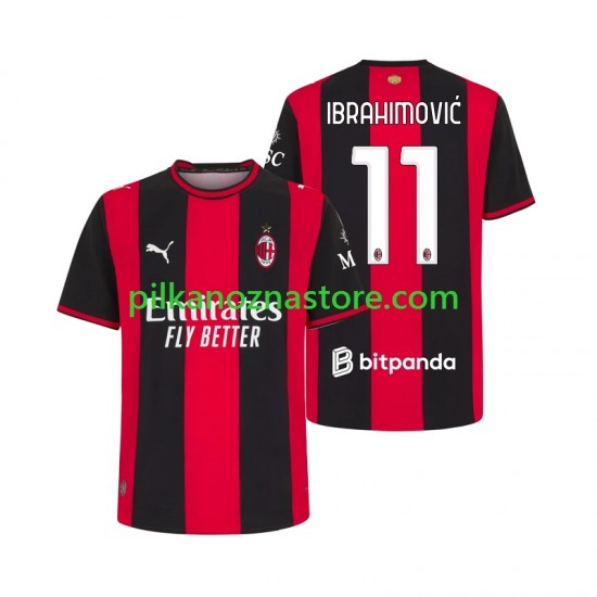 AC Milan Ibrahimović 11 Koszulka Męska Domowy 2026-2027 Krótkie Rękawy