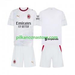 AC Milan dla Dzieci Koszulka Wyjazdowy 2026-2027 Krótkie Rękawy