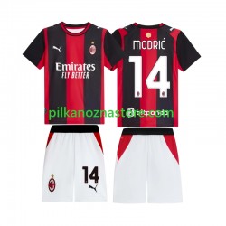 AC Milan dla Dzieci Modrić Luka 14 Koszulka Domowy 2026-2027 Krótkie Rękawy