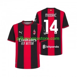 AC Milan Modrić Luka 14 Koszulka Męska Domowy 2026-2027 Krótkie Rękawy