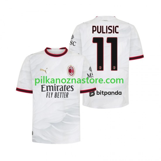 AC Milan Pulisic 11 Koszulka Męska Wyjazdowy 2026-2027 Krótkie Rękawy