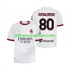 AC Milan Ronaldinho 80 Koszulka Męska Wyjazdowy 2026-2027 Krótkie Rękawy