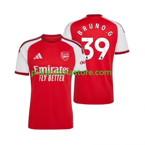 Arsenal Bruno Guimaraes 39 Koszulka Męska Domowy 2026-2027 Krótkie Rękawy