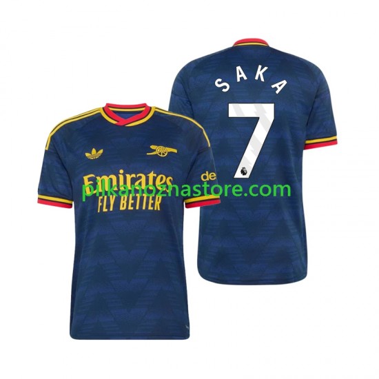Arsenal Bukayo Saka 7 Koszulka Męska Wyjazdowy 2026-2027 Krótkie Rękawy