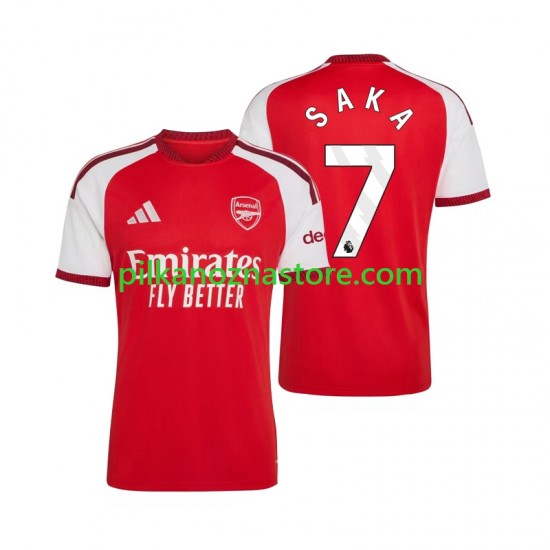 Arsenal Bukayo Saka 7 Koszulka Męska Domowy 2026-2027 Krótkie Rękawy
