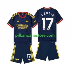 Arsenal dla Dzieci Christos Tzolis 17 Koszulka Wyjazdowy 2026-2027 Krótkie Rękawy Arsenal dla Dzieci Christos Tzolis 17 Koszulka Wyjazdowy 2026-2027 Krótkie Rękawy