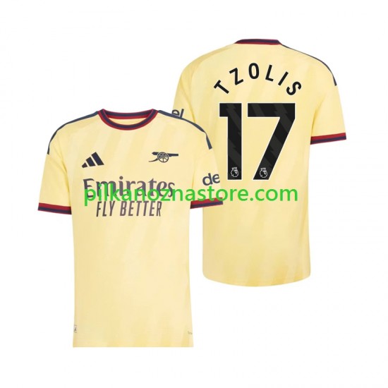 Arsenal Christos Tzolis 17 Koszulka Męska Trzeci 2026-2027 Krótkie Rękawy