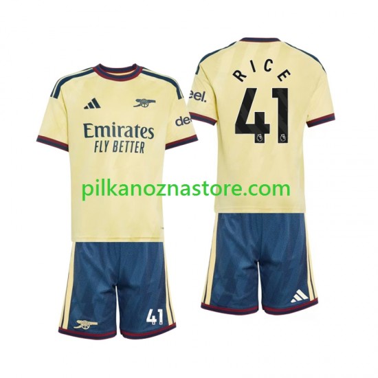 Arsenal dla Dzieci Declan Rice 41 Koszulka Trzeci 2026-2027 Krótkie Rękawy