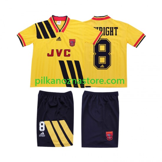 Arsenal dla Dzieci WRIGHT 8 1993 Retro Koszulka Wyjazdowy 1994 Krótkie Rękawy