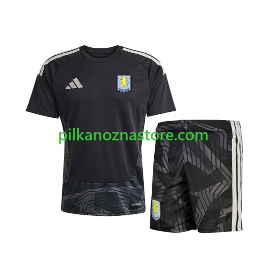 Strój Bramkarski Aston Villa dla Dzieci Koszulka Wyjazdowy 2026-2027 Krótkie Rękawy