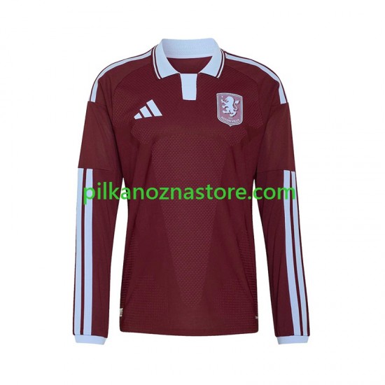 Aston Villa Koszulka Męska Domowy 2026-2027 Długie Rękawy