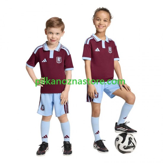 Aston Villa dla Dzieci Koszulka Domowy 2026-2027 Krótkie Rękawy