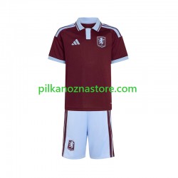 Aston Villa dla Dzieci Koszulka Domowy 2026-2027 Krótkie Rękawy