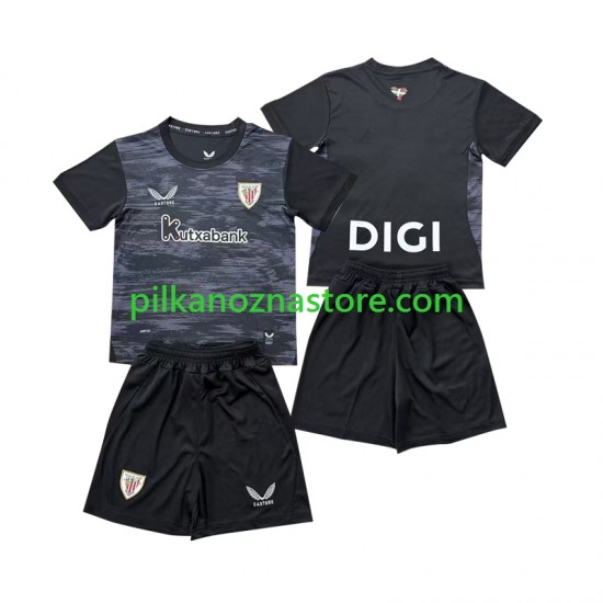Strój Bramkarski Athletic Bilbao dla Dzieci Koszulka Domowy 2026-2027 Krótkie Rękawy