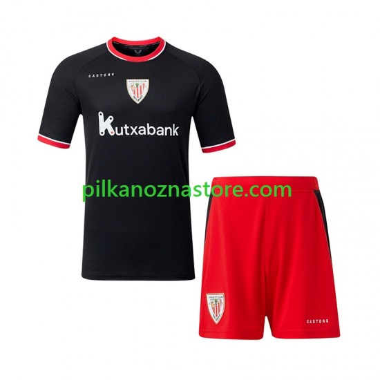 Athletic Bilbao dla Dzieci Koszulka Wyjazdowy 2026-2027 Krótkie Rękawy