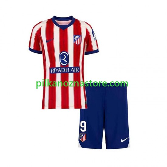 Atlético Madryt dla Dzieci Alexander Sorloth 9 Koszulka Domowy 2026-2027 Krótkie Rękawy