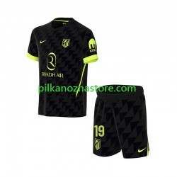 Atlético Madryt dla Dzieci Julian Alvarez 19 Koszulka Wyjazdowy 2026-2027 Krótkie Rękawy
