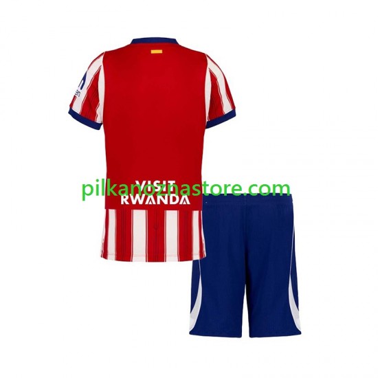 Atlético Madryt dla Dzieci Koszulka Domowy 2026-2027 Krótkie Rękawy
