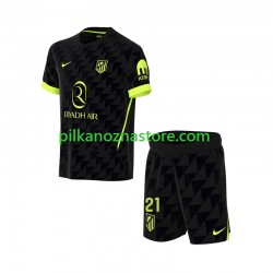 Atlético Madryt dla Dzieci Obed Vargas 21 Koszulka Wyjazdowy 2026-2027 Krótkie Rękawy