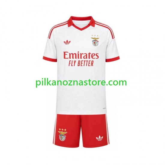 Benfica dla Dzieci Koszulka Wyjazdowy 2026-2027 Krótkie Rękawy