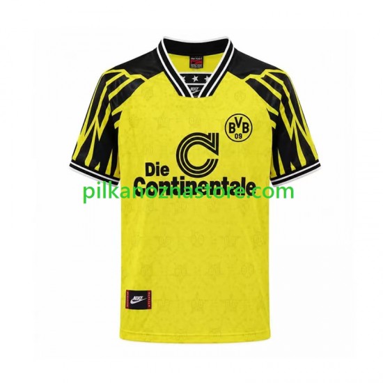 Borussia Dortmund Retro Koszulka Męska Domowy 1994 Krótkie Rękawy