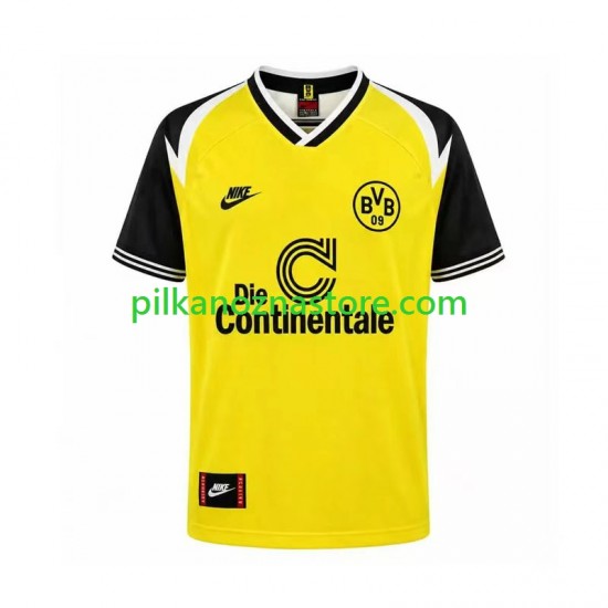 Borussia Dortmund 1995 Retro Koszulka Męska Domowy Krótkie Rękawy