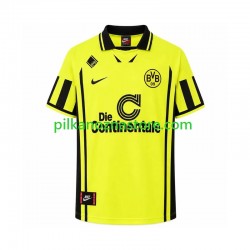 Borussia Dortmund 1996 Retro Koszulka Męska Domowy Krótkie Rękawy Borussia Dortmund 1996 Retro Koszulka Męska Domowy Krótkie Rękawy