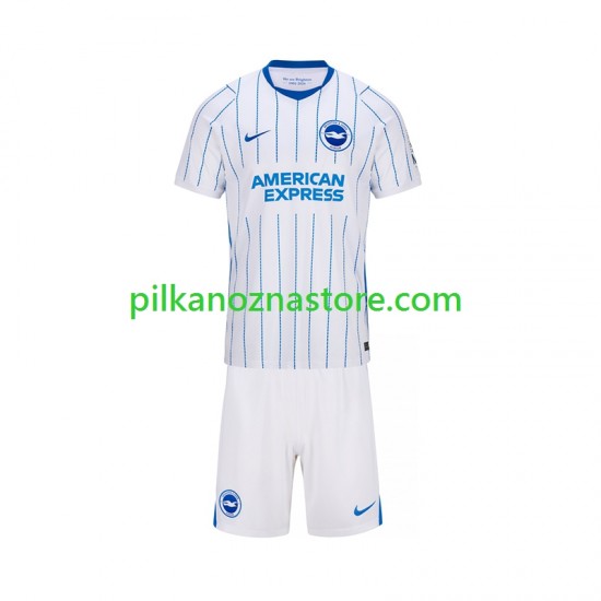 Brighton Hove Albion dla Dzieci Koszulka Wyjazdowy 2026-2027 Krótkie Rękawy