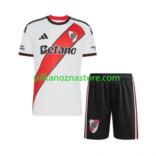 CA River Plate dla Dzieci Koszulka Domowy 2026-2027 Krótkie Rękawy