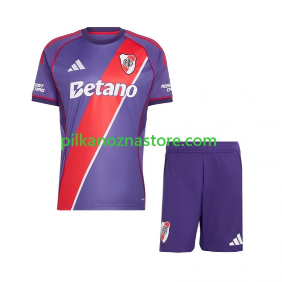 CA River Plate dla Dzieci Koszulka Trzeci 2026-2027 Krótkie Rękawy