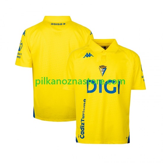 Cádiz CF Koszulka Męska Domowy 2026-2027 Krótkie Rękawy