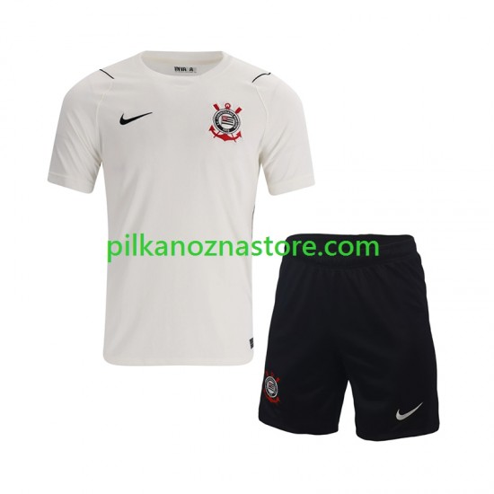 Corinthians dla Dzieci Koszulka Domowy 2026-2027 Krótkie Rękawy