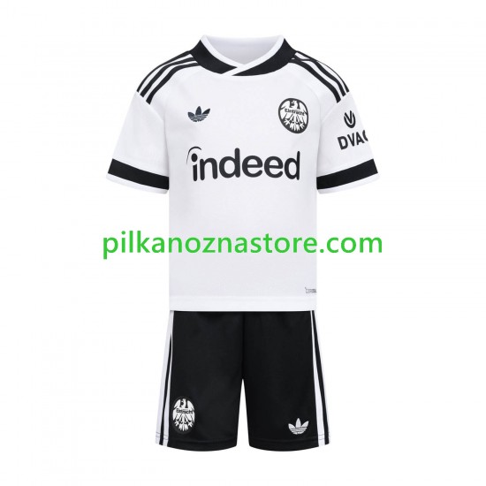 Eintracht Frankfurt dla Dzieci Koszulka Wyjazdowy 2026-2027 Krótkie Rękawy