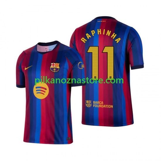 FC Barcelona Raphinha 11 Koszulka Męska Domowy 2026-2027 Krótkie Rękawy