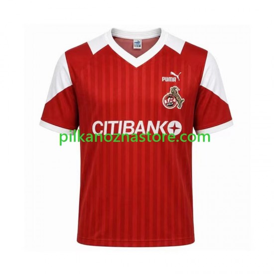 FC Köln 1992 1993 Retro Koszulka Męska Wyjazdowy Krótkie Rękawy