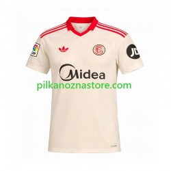 Sevilla FC Retro Koszulka Męska Domowy 2025-2026 Krótkie Rękawy