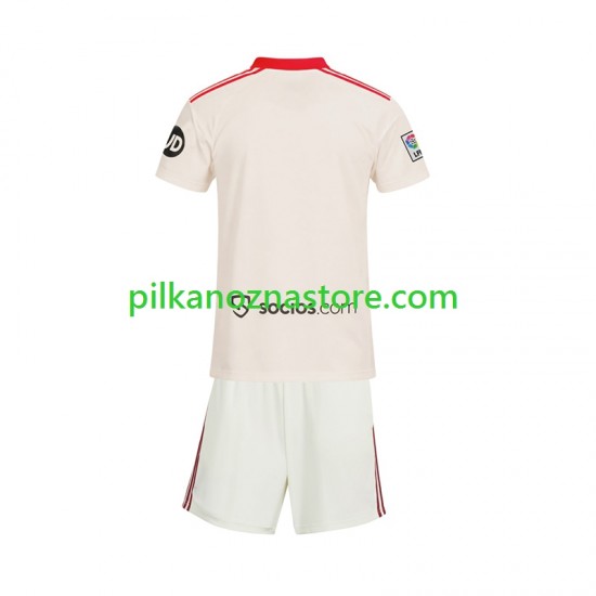 Sevilla FC dla Dzieci Retro Koszulka Domowy 2025-2026 Krótkie Rękawy