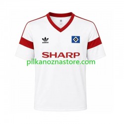 Hamburger SV 1988 Retro Koszulka Męska Domowy Krótkie Rękawy Hamburger SV 1988 Retro Koszulka Męska Domowy Krótkie Rękawy