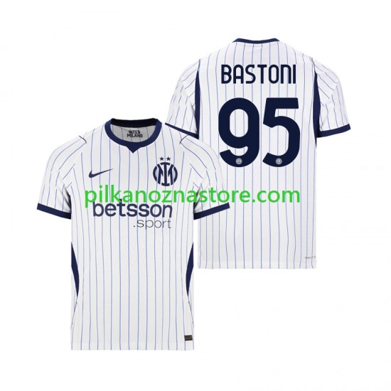 Inter Mediolan Alessandro Bastoni 95 Koszulka Męska Wyjazdowy 2026-2027 Krótkie Rękawy