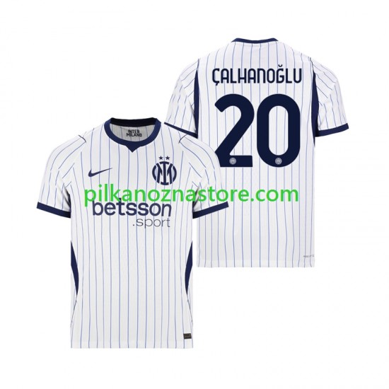 Inter Mediolan Hakan Calhanoglu 20 Koszulka Męska Wyjazdowy 2026-2027 Krótkie Rękawy