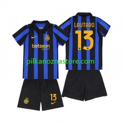 Inter Mediolan dla Dzieci Lautaro Martinez 13 Koszulka Domowy 2026-2027 Krótkie Rękawy Inter Mediolan dla Dzieci Lautaro Martinez 13 Koszulka Domowy 2026-2027 Krótkie Rękawy
