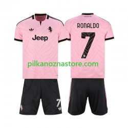Juventus dla Dzieci Cristiano Ronaldo 7 Koszulka Wyjazdowy 2026-2027 Krótkie Rękawy Juventus dla Dzieci Cristiano Ronaldo 7 Koszulka Wyjazdowy 2026-2027 Krótkie Rękawy