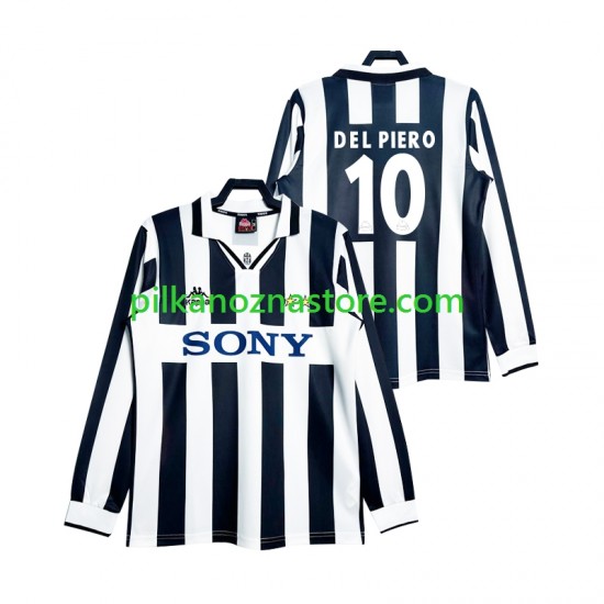 Juventus DEL PIERO 10 1997 Retro Koszulka Męska Domowy Długie Rękawy