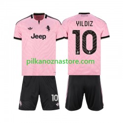 Juventus dla Dzieci Kenan Yildiz 10 Koszulka Wyjazdowy 2026-2027 Krótkie Rękawy Juventus dla Dzieci Kenan Yildiz 10 Koszulka Wyjazdowy 2026-2027 Krótkie Rękawy