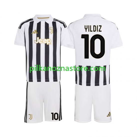 Juventus dla Dzieci Kenan Yildiz 10 Koszulka Domowy 2026-2027 Krótkie Rękawy