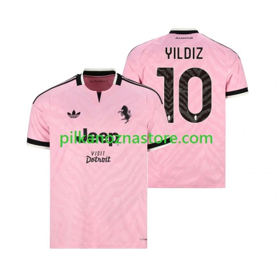 Juventus Kenan Yildiz 10 Koszulka Męska Wyjazdowy 2026-2027 Krótkie Rękawy