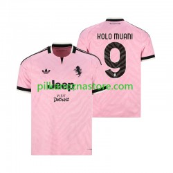 Juventus Randal Kolo Muani 9 Koszulka Męska Wyjazdowy 2026-2027 Krótkie Rękawy