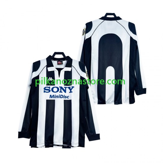 Juventus 1997 Retro Koszulka Męska Domowy 1998 Długie Rękawy